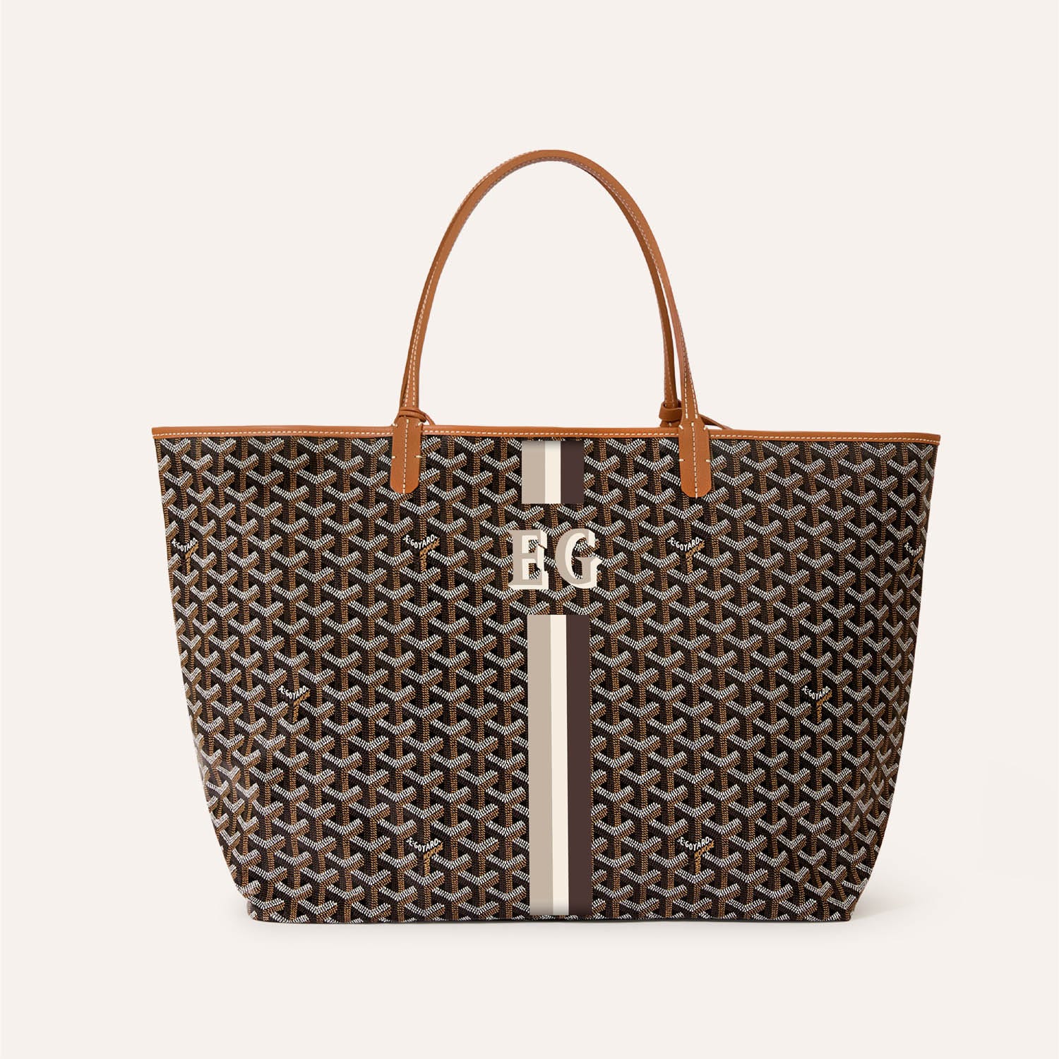Saint Louis GM bag Stripes and Initials