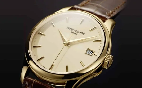 DATE, SWEEP SECONDS. 39 mm,Yellow gold,5227G-001