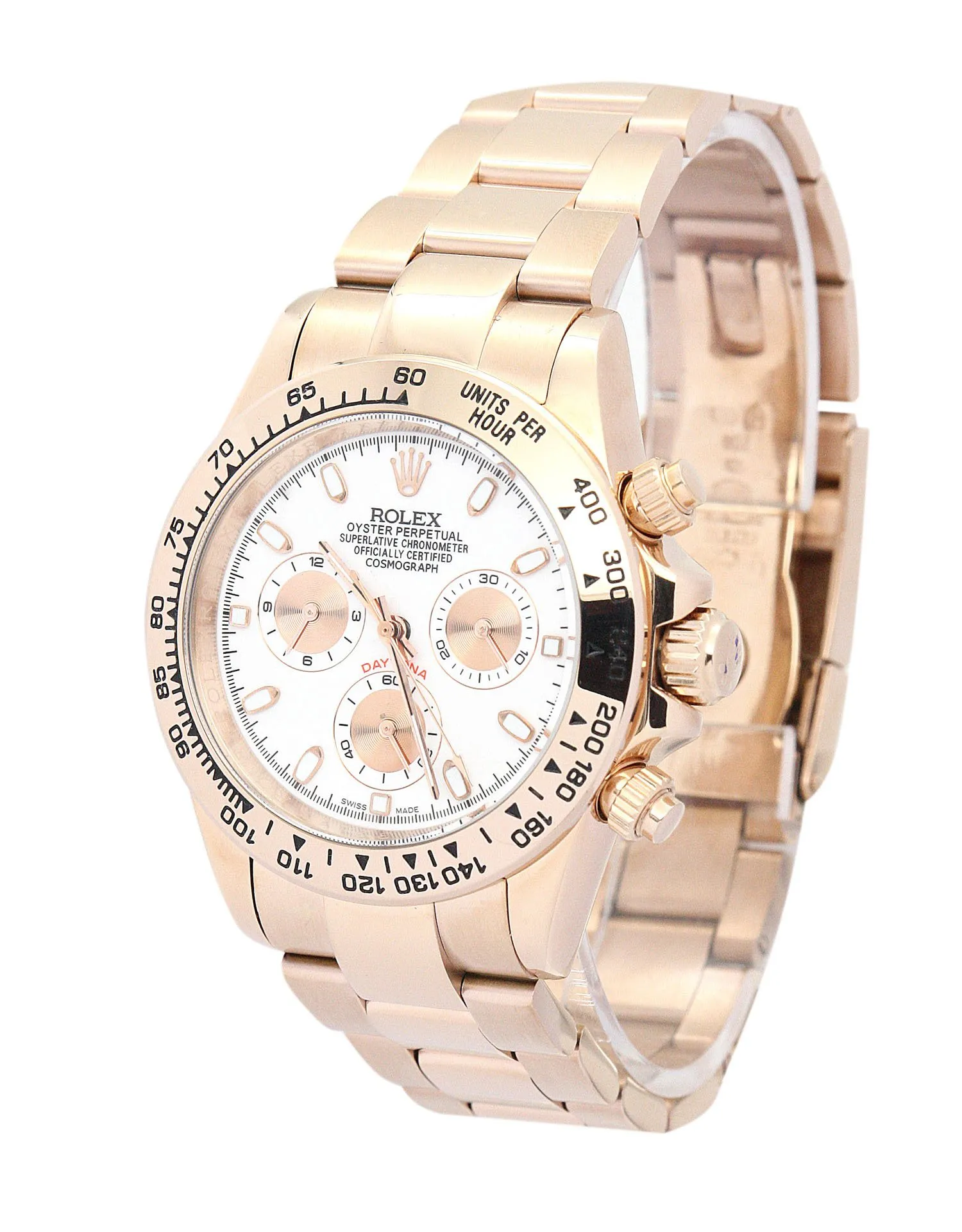 Daytona White Dial 116505