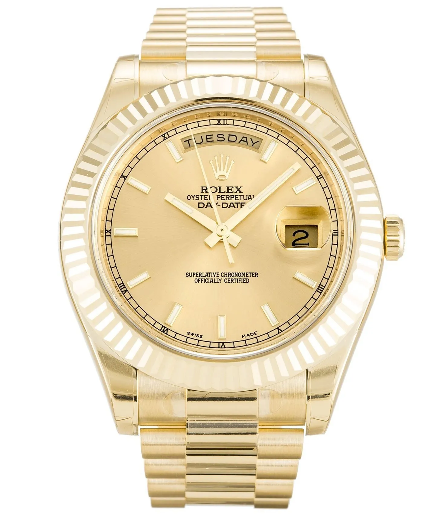 Day-Date II Champagne Dial 218238