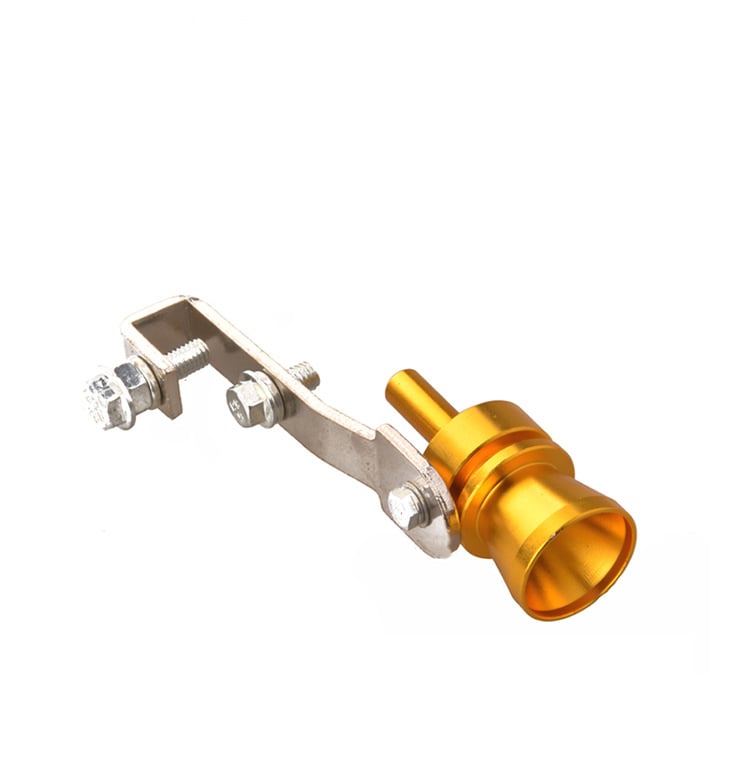 🔥Medium Universal Turbo Sound Noise Exhaust Muffler Pipe Whistle Valve🚗💨