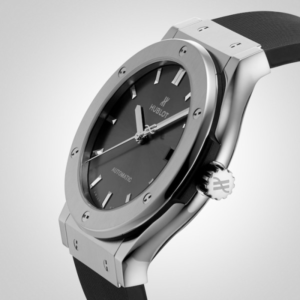 Classic Fusion Men Automatic Grey Rubber Watch 511.NX.7071.RX