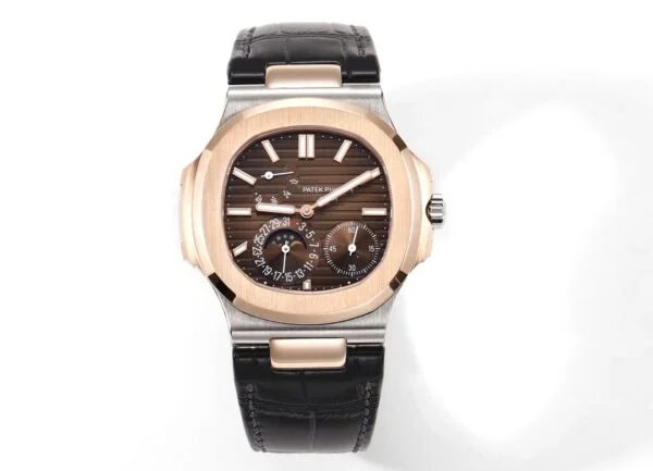 Nautilus 5712R-001 Moon phases. 40 mm,Rose gold & Stainless Steel