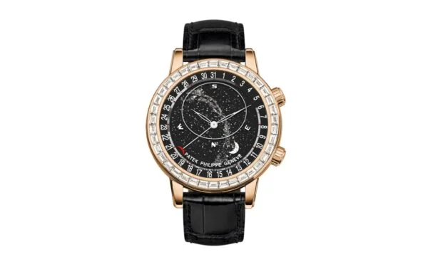 Celestial, Moon age 44 mm,Rose gold,6104R-001