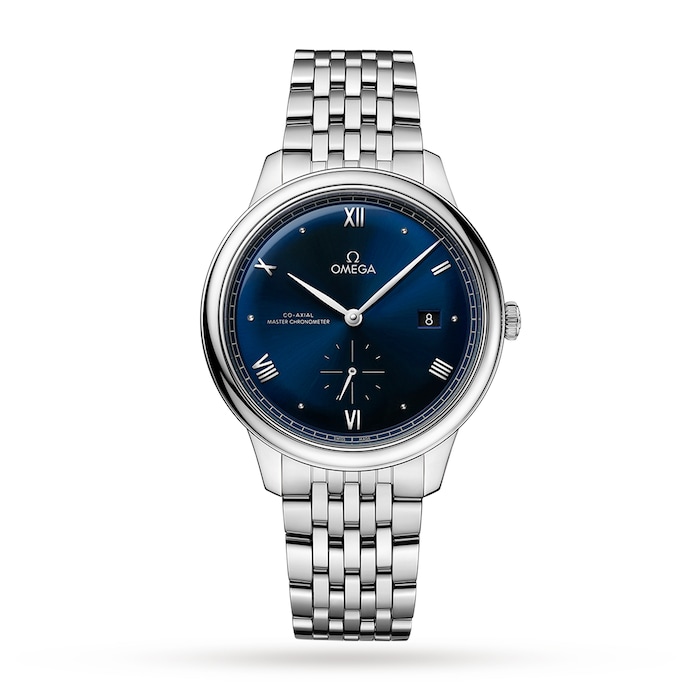 De Ville Prestige Co-Axial Master Chronometer Small Seconds 41mm Mens Watch Blue