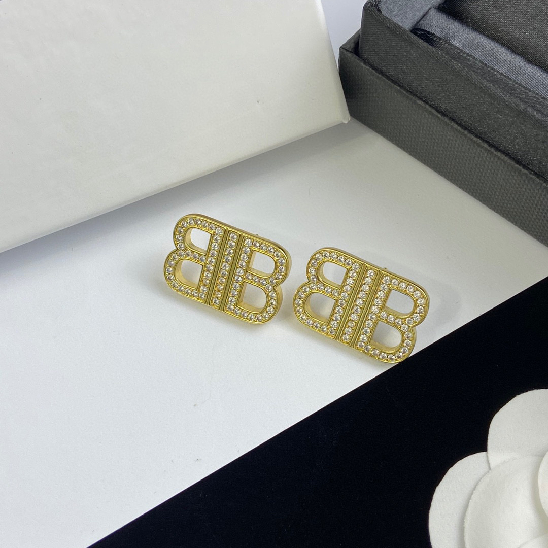 Balenciaga earrings-80