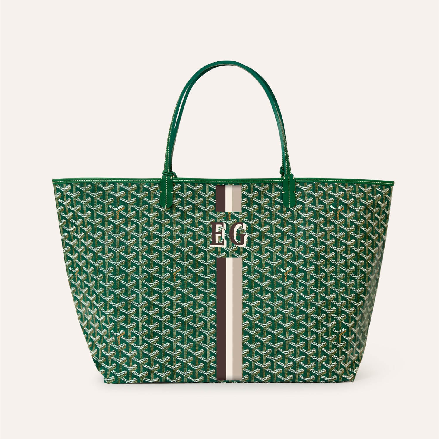 Saint Louis GM bag Stripes and Initials