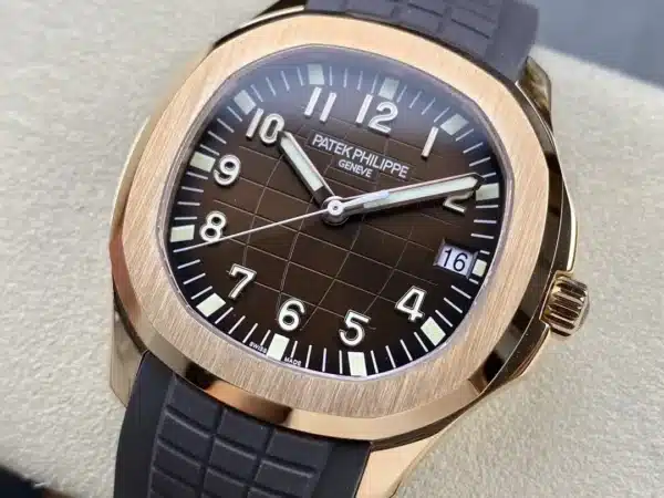 Aquanaut 5167R-001 Date, Sweep seconds 40.8 mm,Rose gold