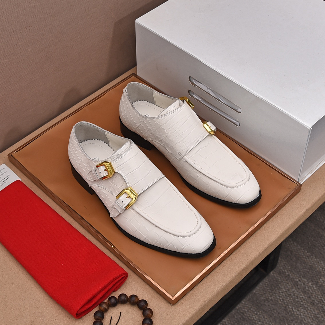 Gucci men's leather shoes-45