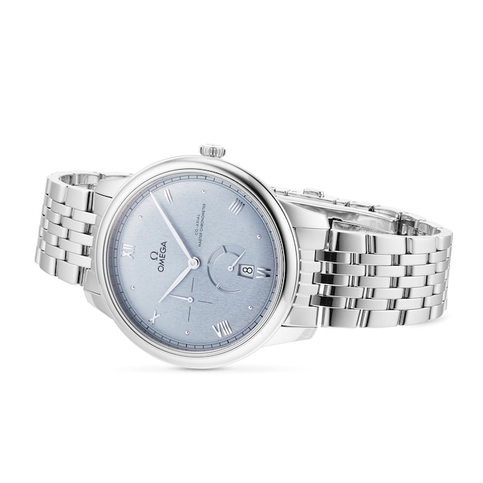 De Ville Prestige Co-Axial Chronometer Power Reserve 41mm Mens Watch Blue