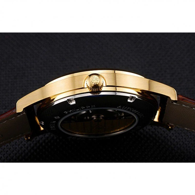 Calatrava Dial White 41 mm, Yellow Gold Plated