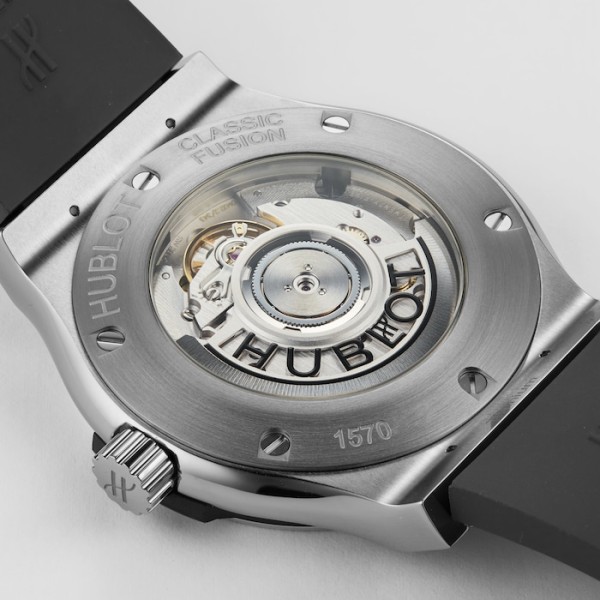 Classic Fusion Men Automatic Grey Rubber Watch 542.NX.7071.RX