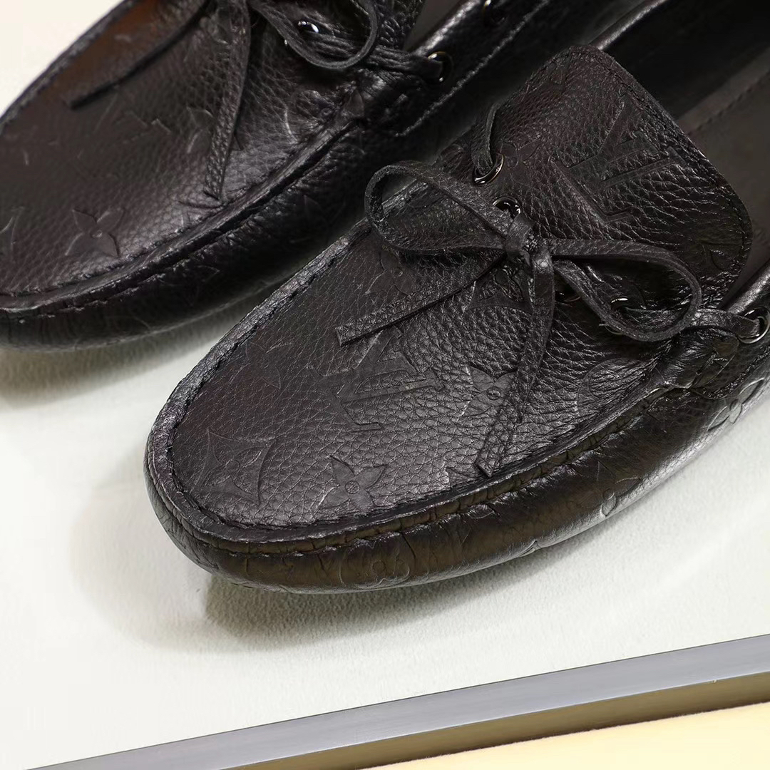 LV women's leather shoes-25