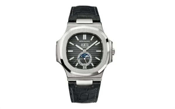 Nautilus 5726A-001 Annual Calendar, Moon phases. 40.5 mm,Steel