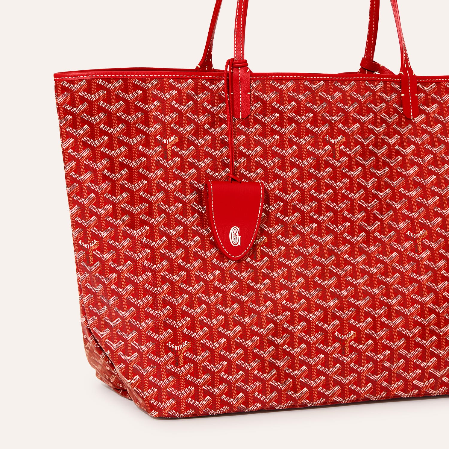 Saint Louis GM bag Stripes and Initials