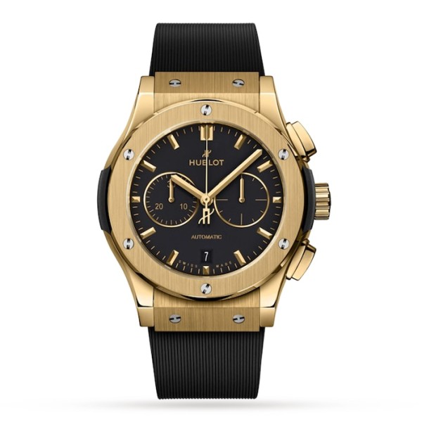 Classic Fusion Men Automatic Black Rubber Watch 541.VX.1130.RX