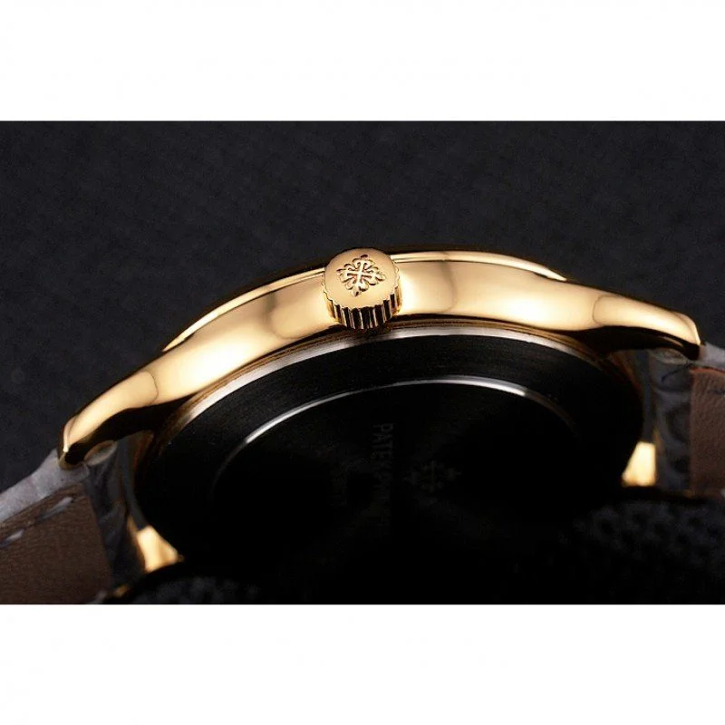 Calatrava Silver & Diamond Dial 28 mm, Yellow Gold Plated