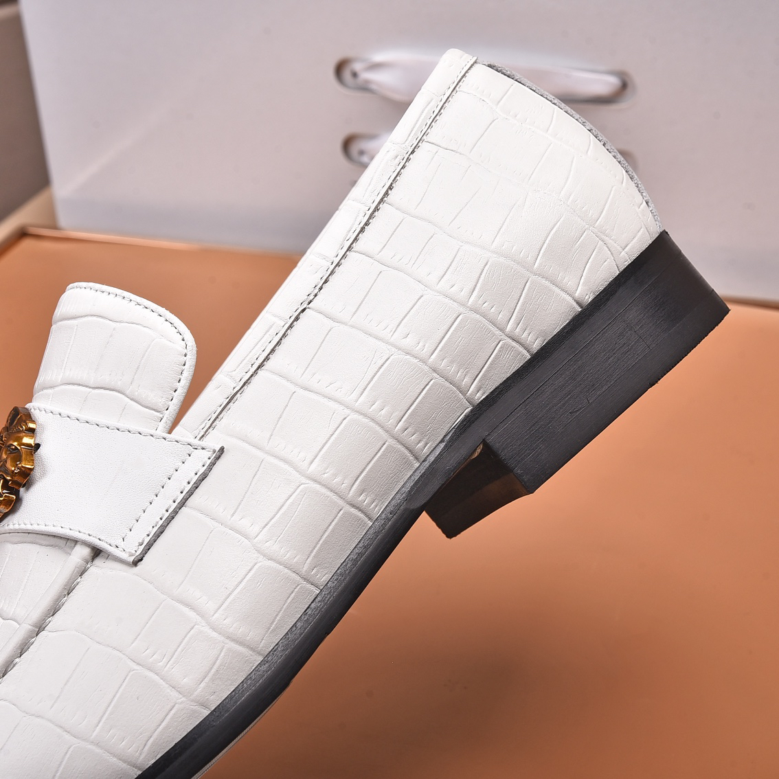 Gucci men's leather shoes-53
