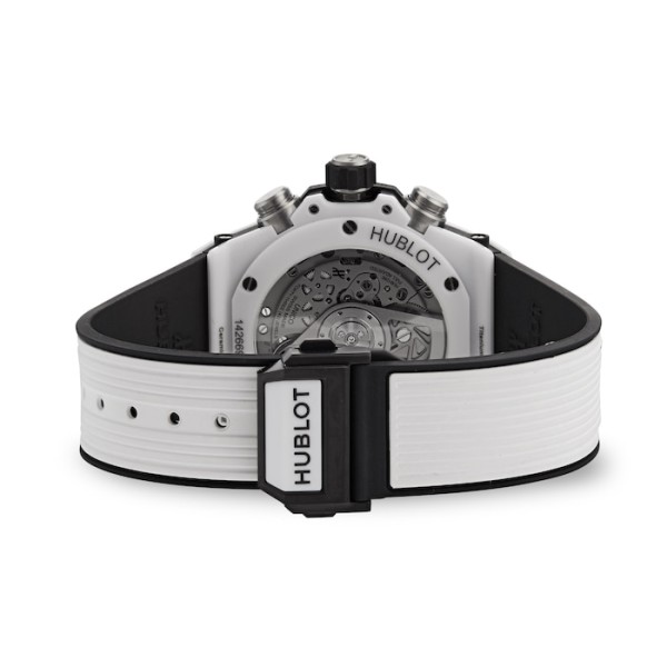 Big Bang Men Automatic White Rubber Watch 441.HX.1170.RX