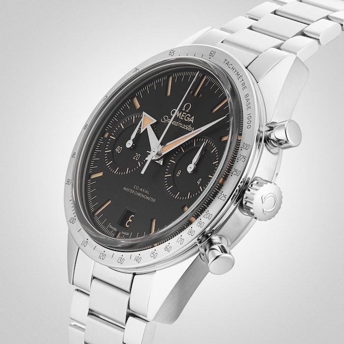 Speedmaster 57 Co-Axial Master Chronometer Chronograph 40.5mm Mens Watch Black