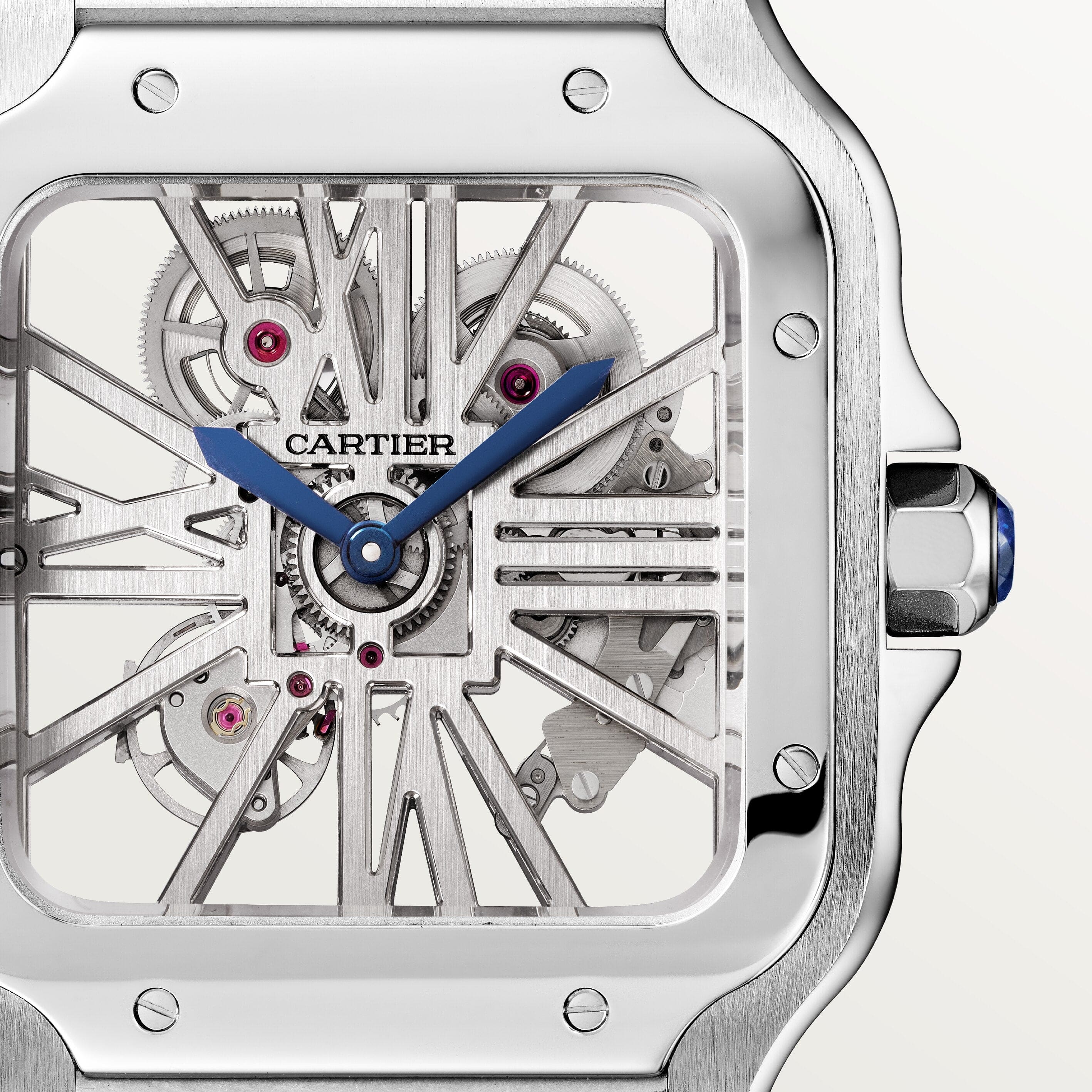 Santos de skeleton watch CRWHSA0015(Box NOT Included)