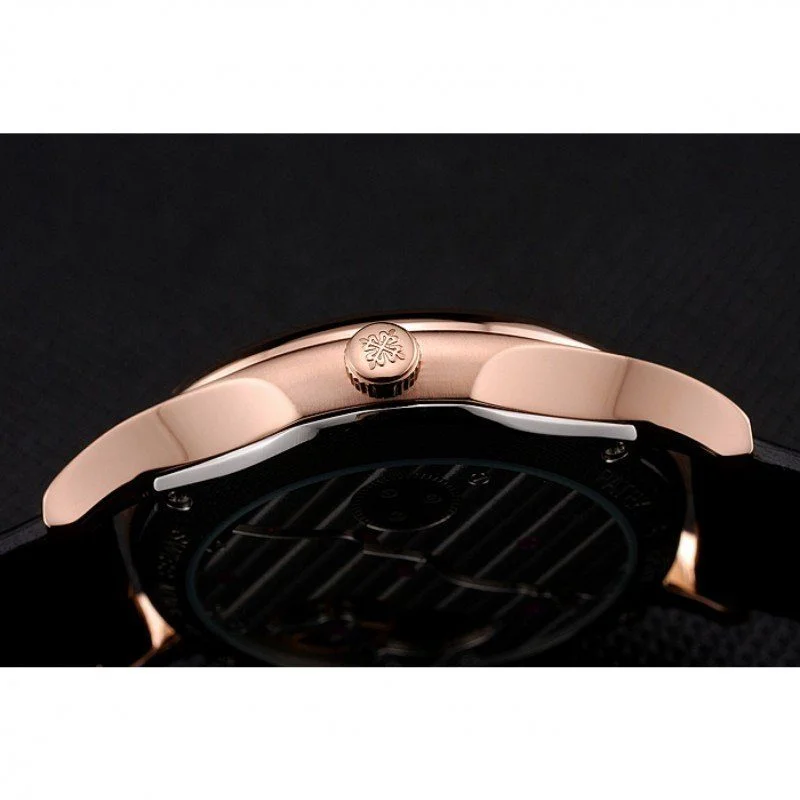 Calatrava Date Dial White 40 mm, Rose Gold Plated