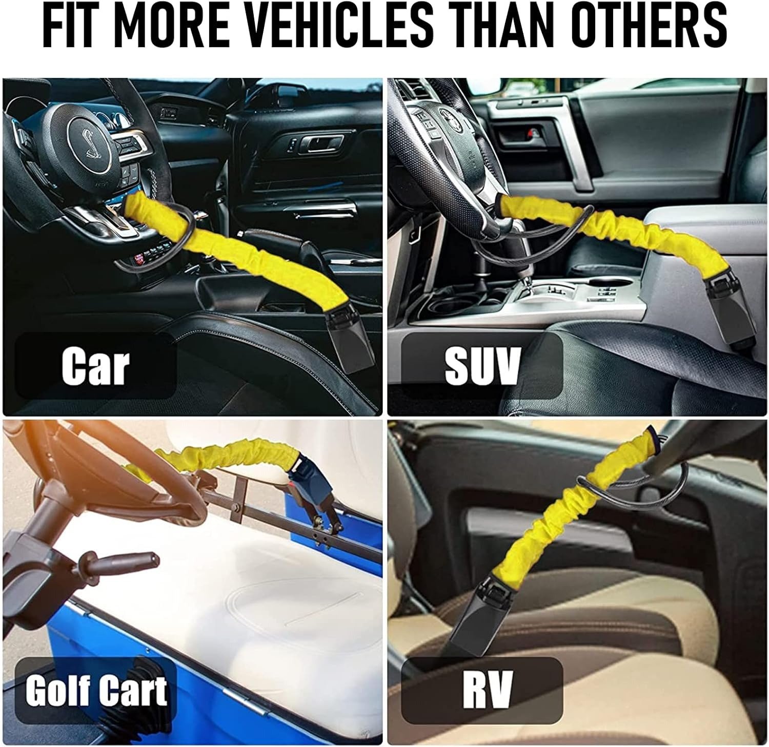 ✨⏰Final 6-hour Preferential Deal✨Car Steering Wheel Anti-theft Lock