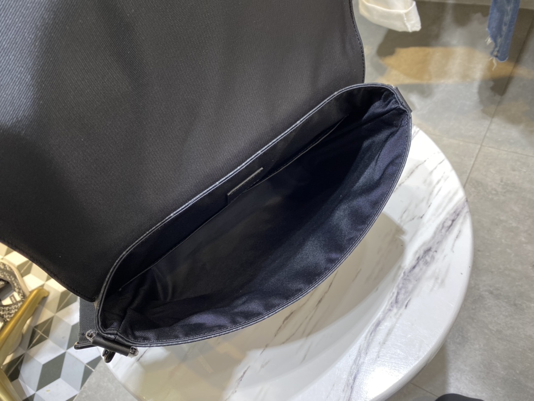 Louis Vuitton Saumur Messenger Monogram Eclipse Coated Canvas M45911