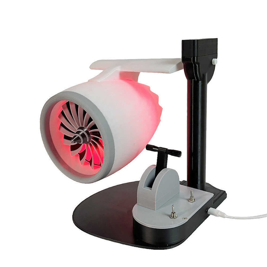 Jet Engine Fan Aircraft Turbofan Turbojet Model Kit