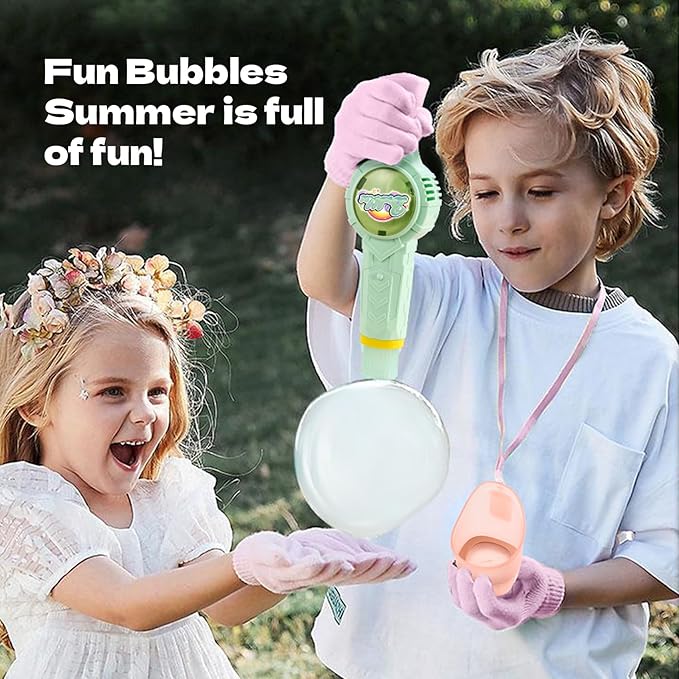 Magic Colorful Smoke Bubble Machine