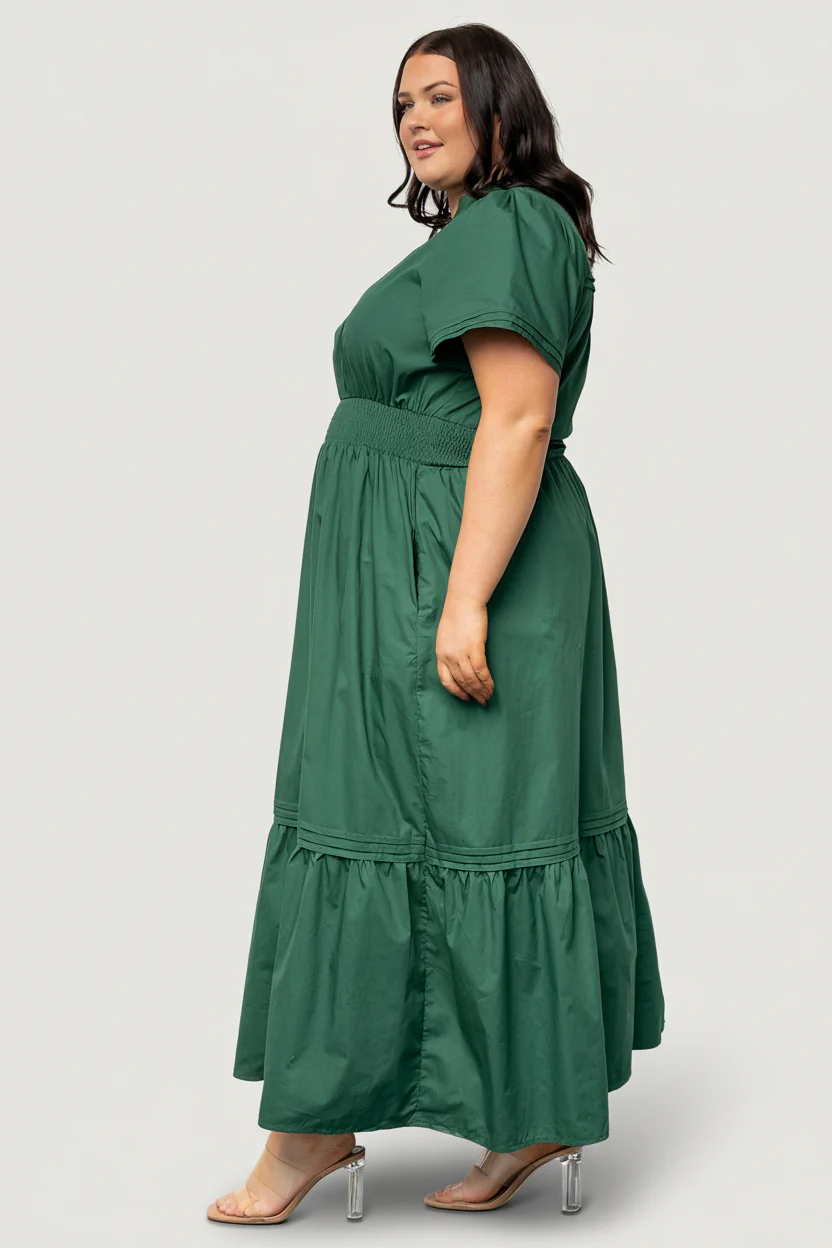 Vera Maxi Dress | Emerald