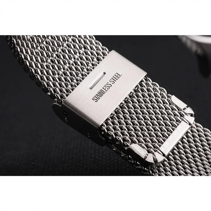 Calatrava Small Seconds Dial Black 40 mm, Stainless Steel