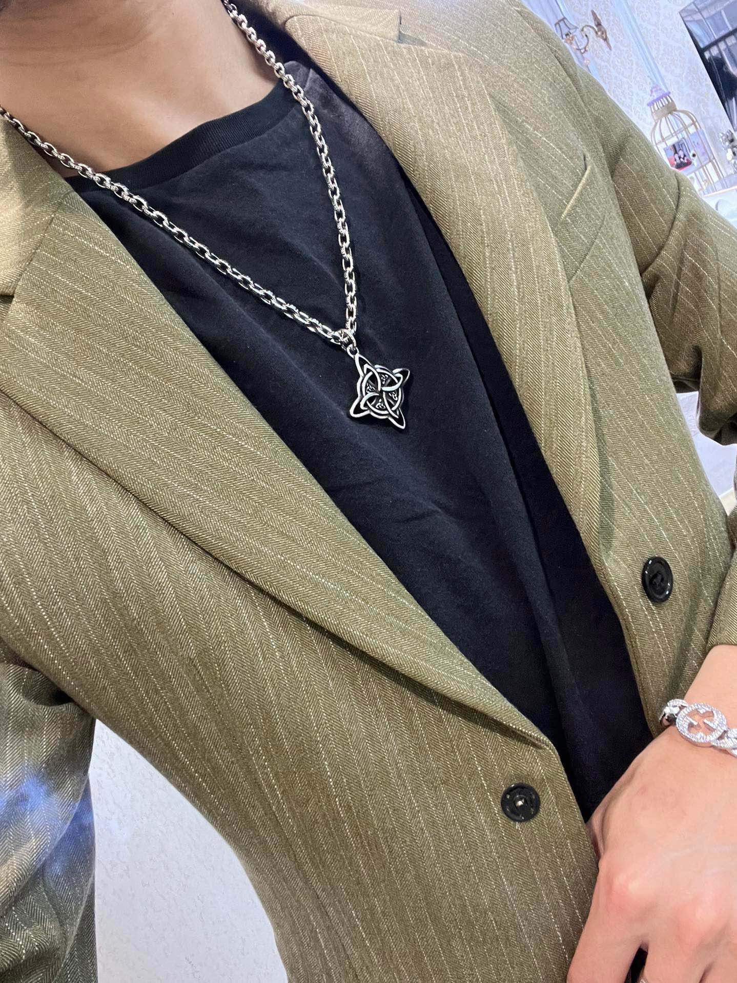 Balenciaga necklace-22