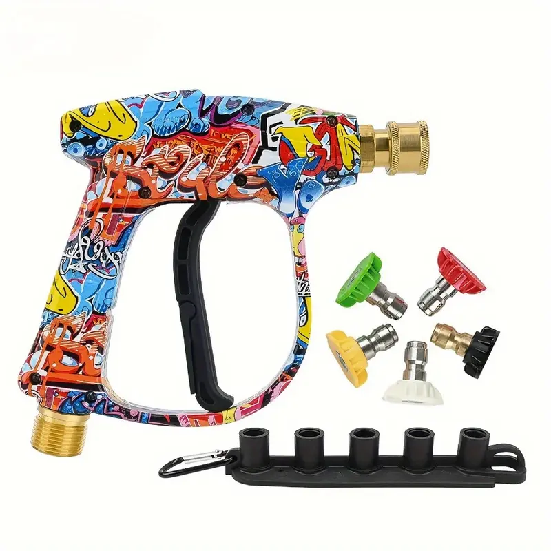 Cool Short Handheld Water Spray Tool, Personalized Graffiti Car Wash Spray Lance