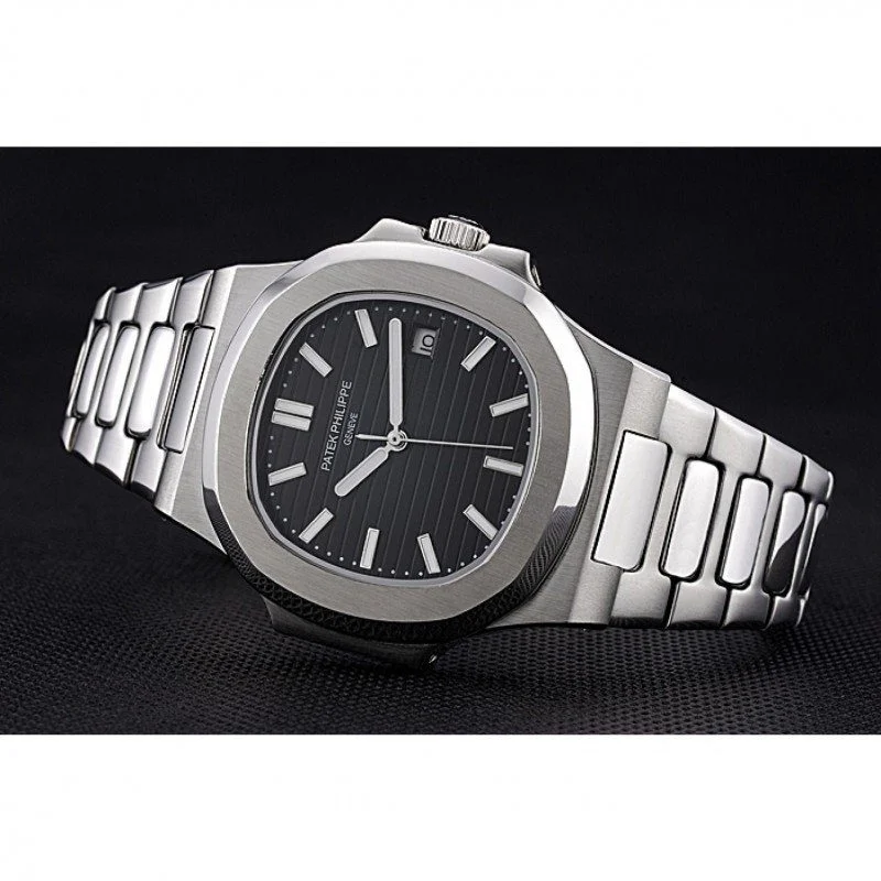 Nautilus 3711/1B Dial Black 39 mm, Stainless Steel