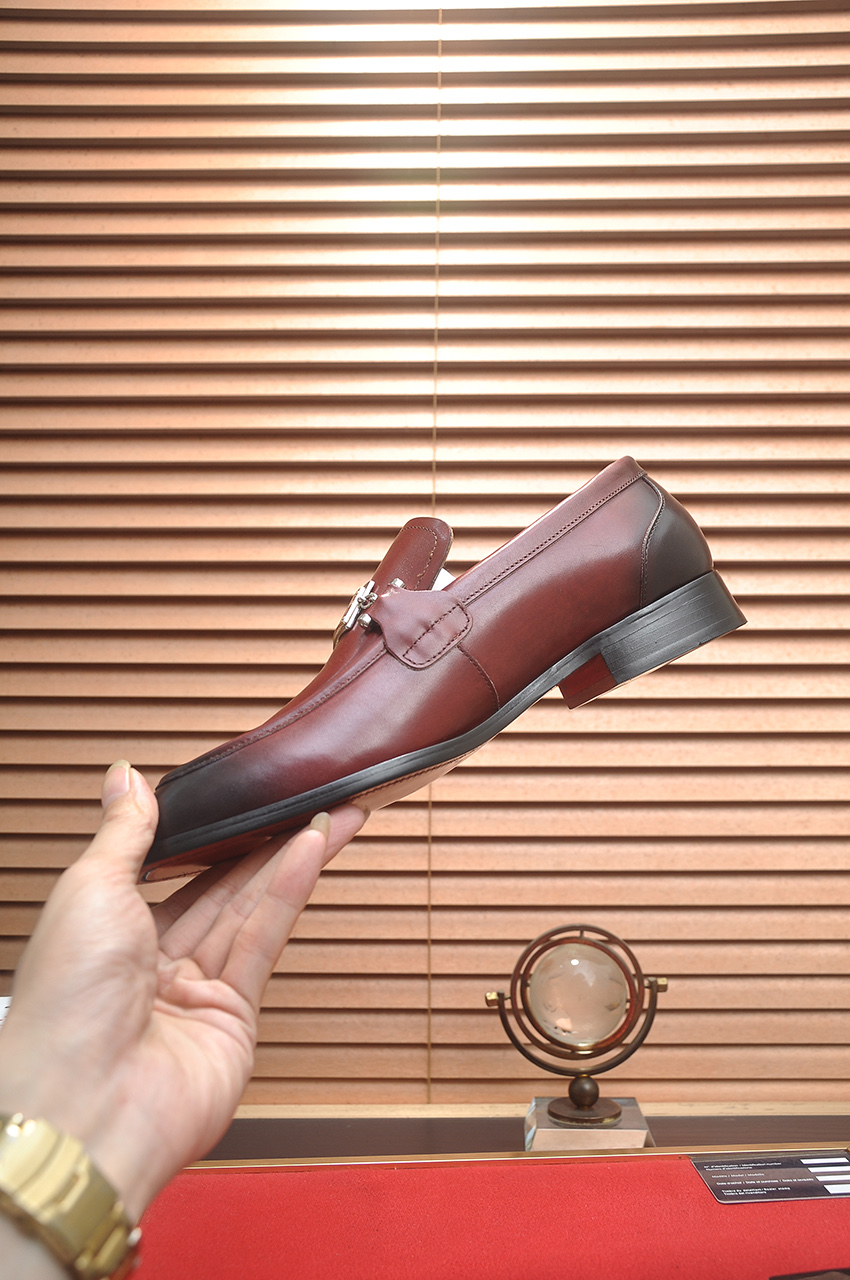 D&G men's leather shoes-29