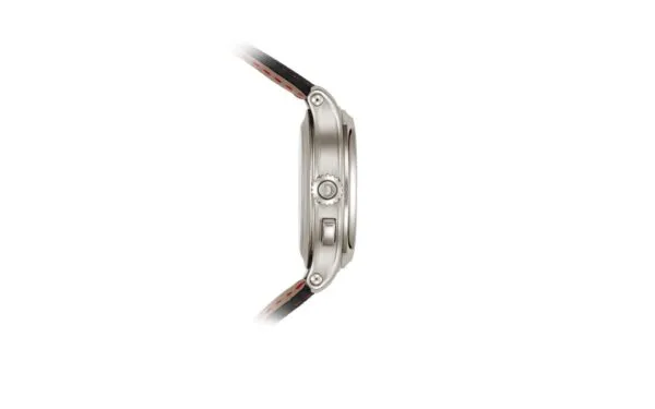 Split-seconds monopusher chronograph for left-handers, Perpetual calendar. 38.3 mm,Platinum,5373P-001