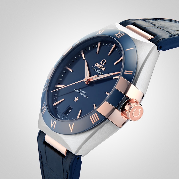 Constellation Co-Axial Master Chronometer 41mm Mens Watch Blue