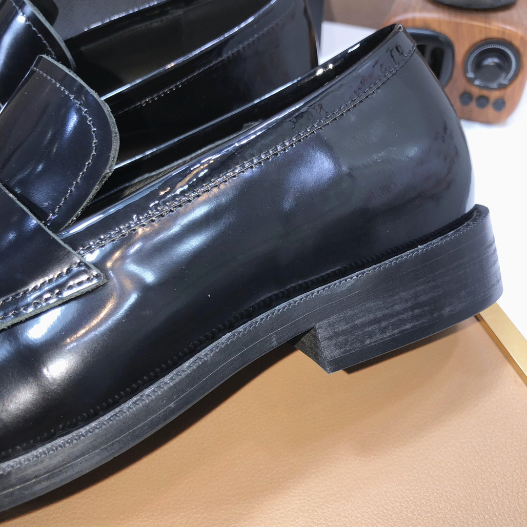 Prada men's leather shoes-45