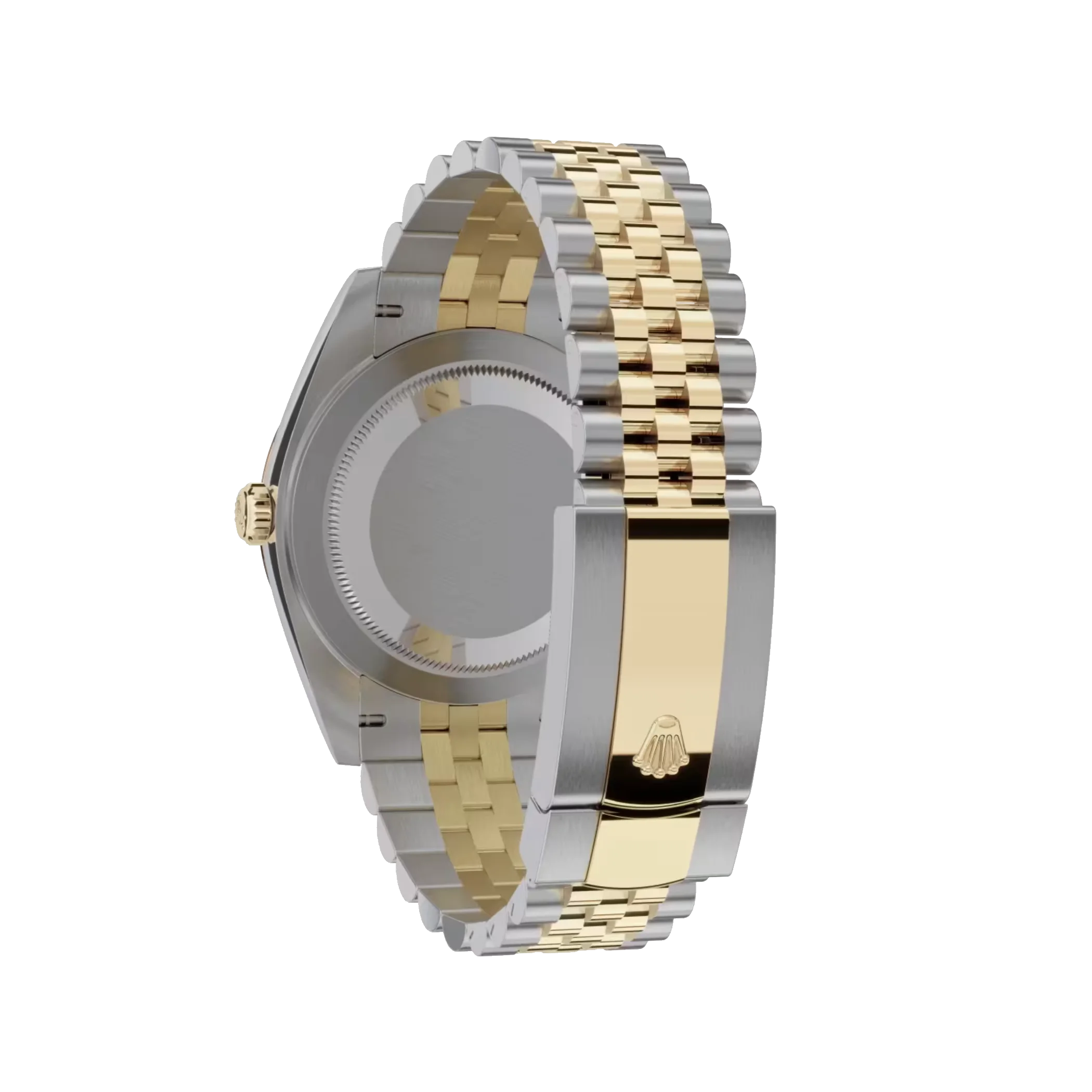 Datejust: Oystersteel and yellow gold, champagne-colour, m126283rbr-0001