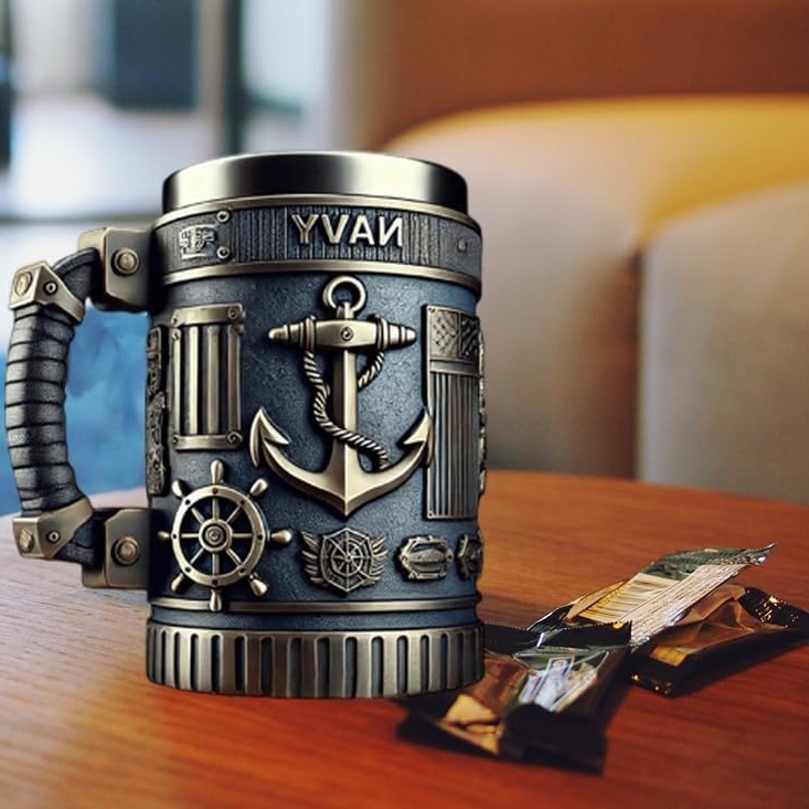 250th Anniversary Mugs Military 3D Mug