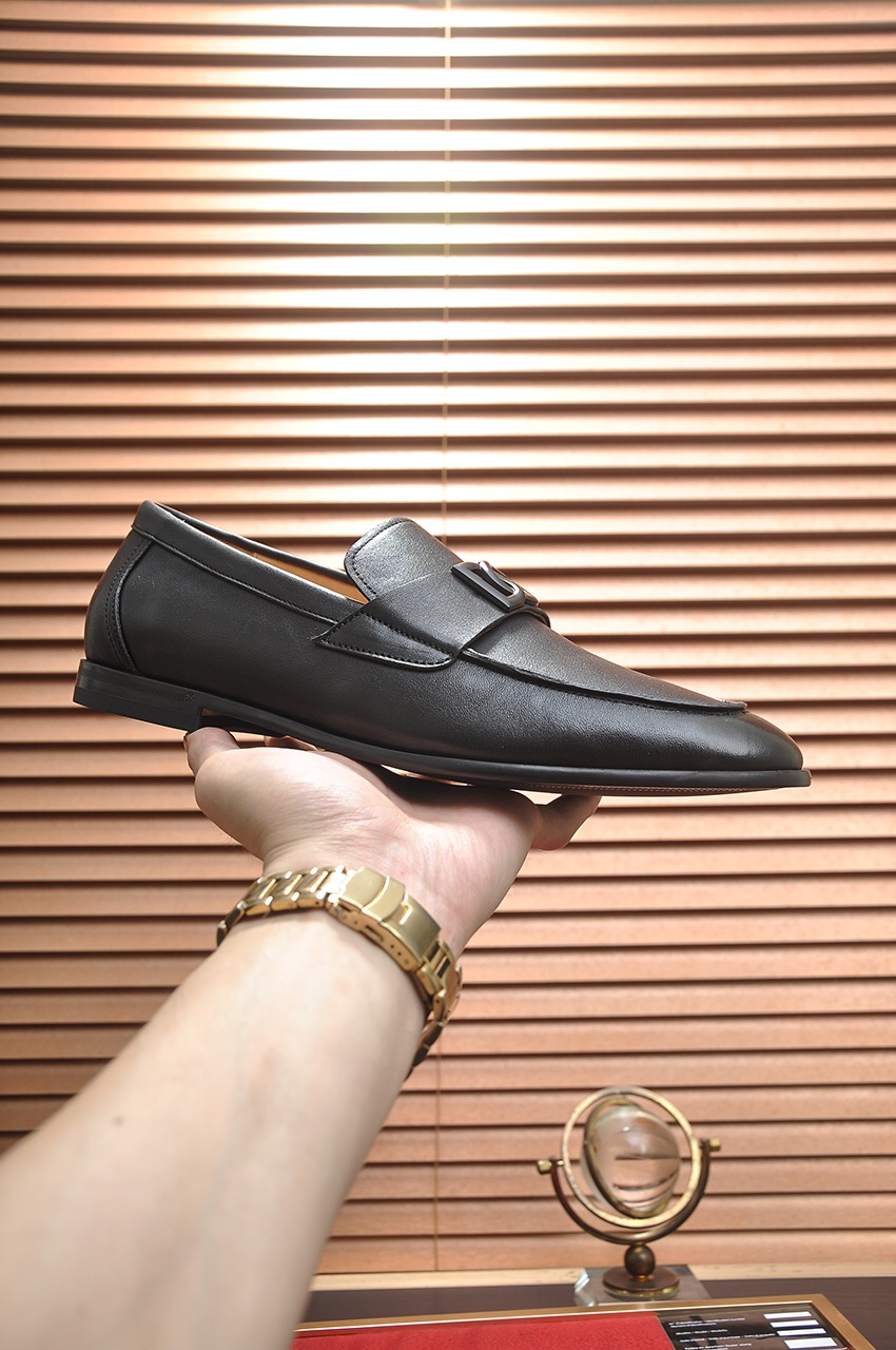 D&G men's leather shoes-3