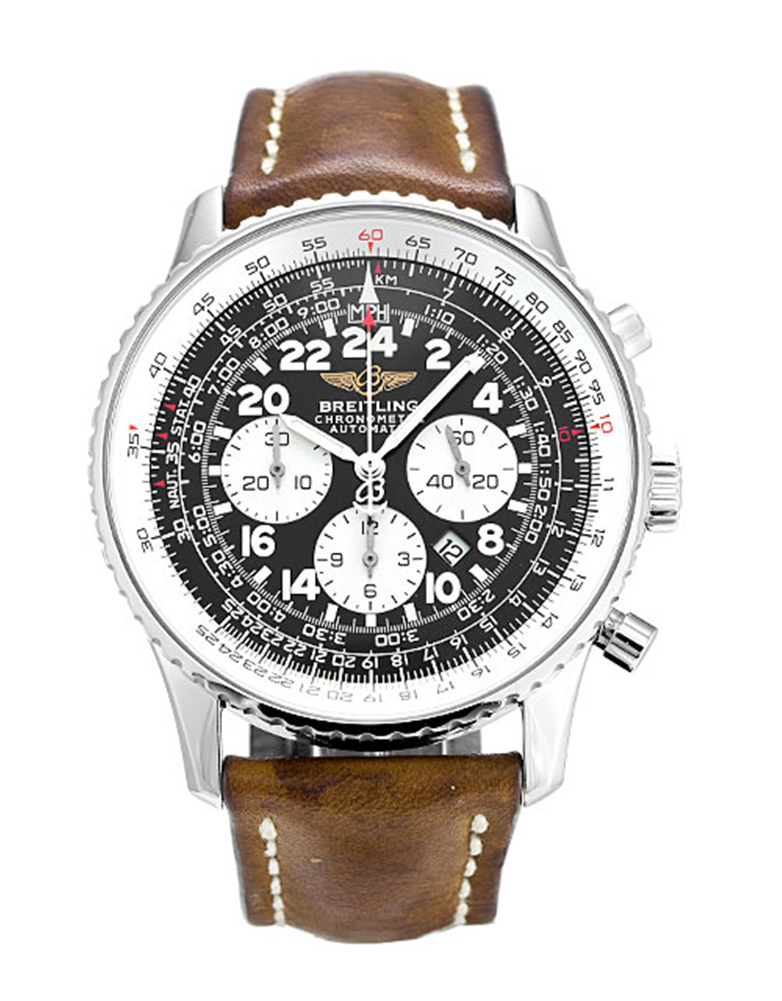 Cosmonaute Black Dial Number Markers A22322