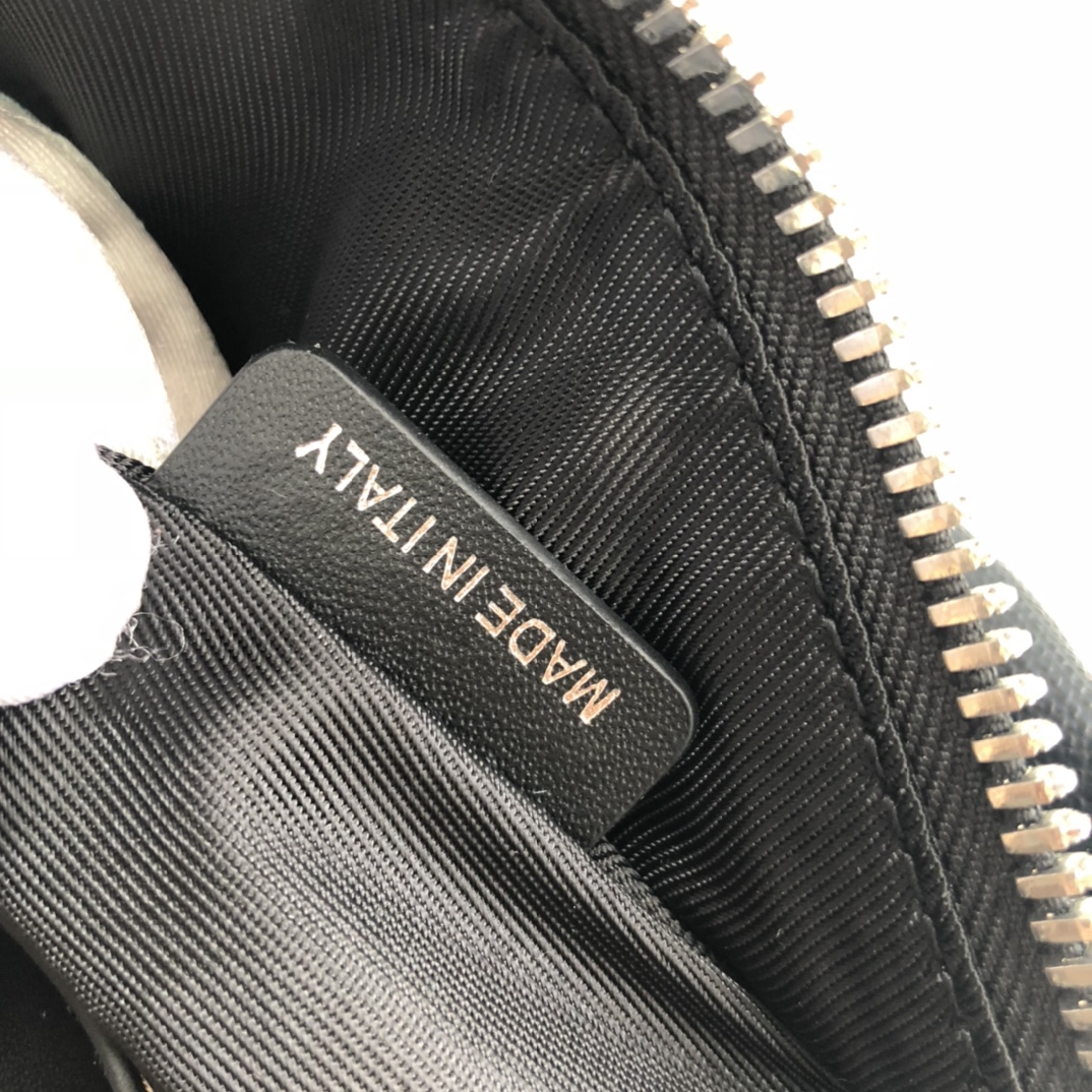 Burberry Men Medium London Check and Leather Bum Bag Blue