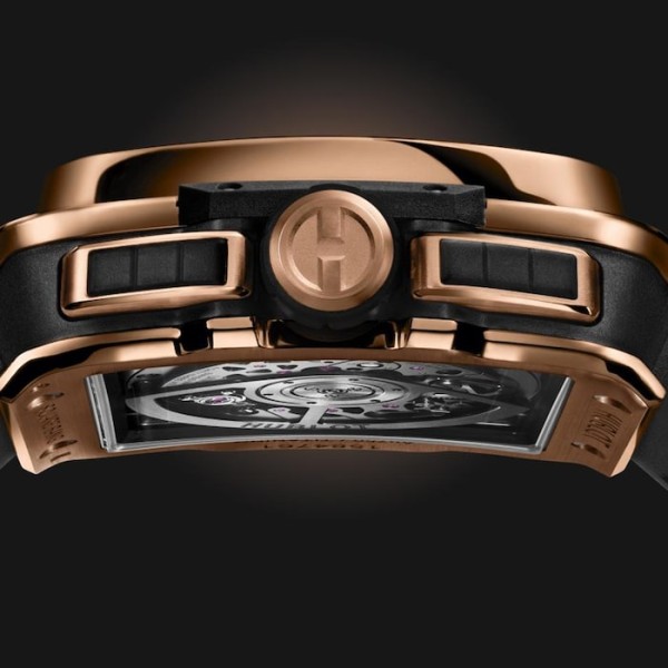 Square Bang Men Automatic Skeleton Rubber Watch 821.OX.0180.RX