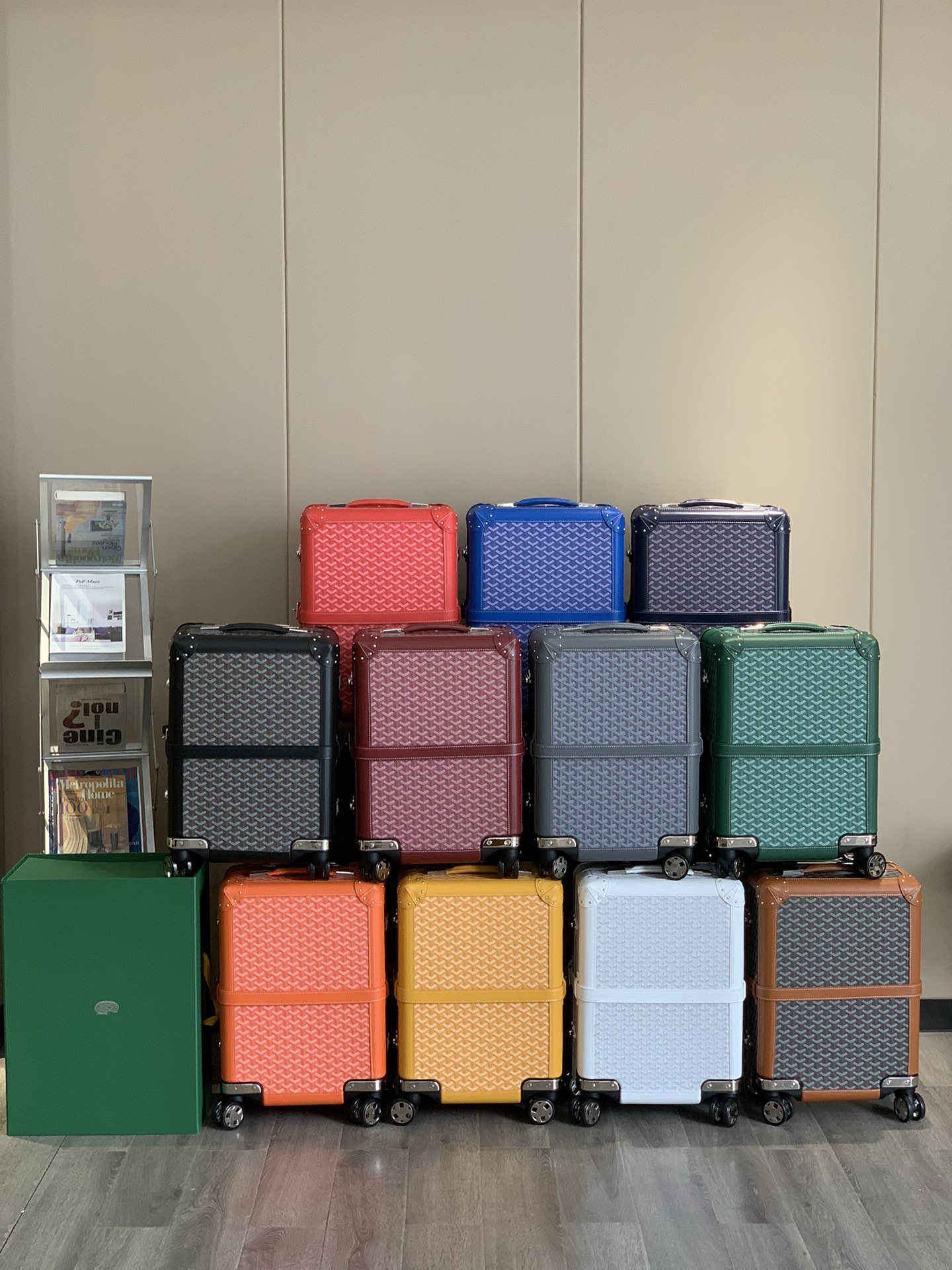 Goyard luggage-10