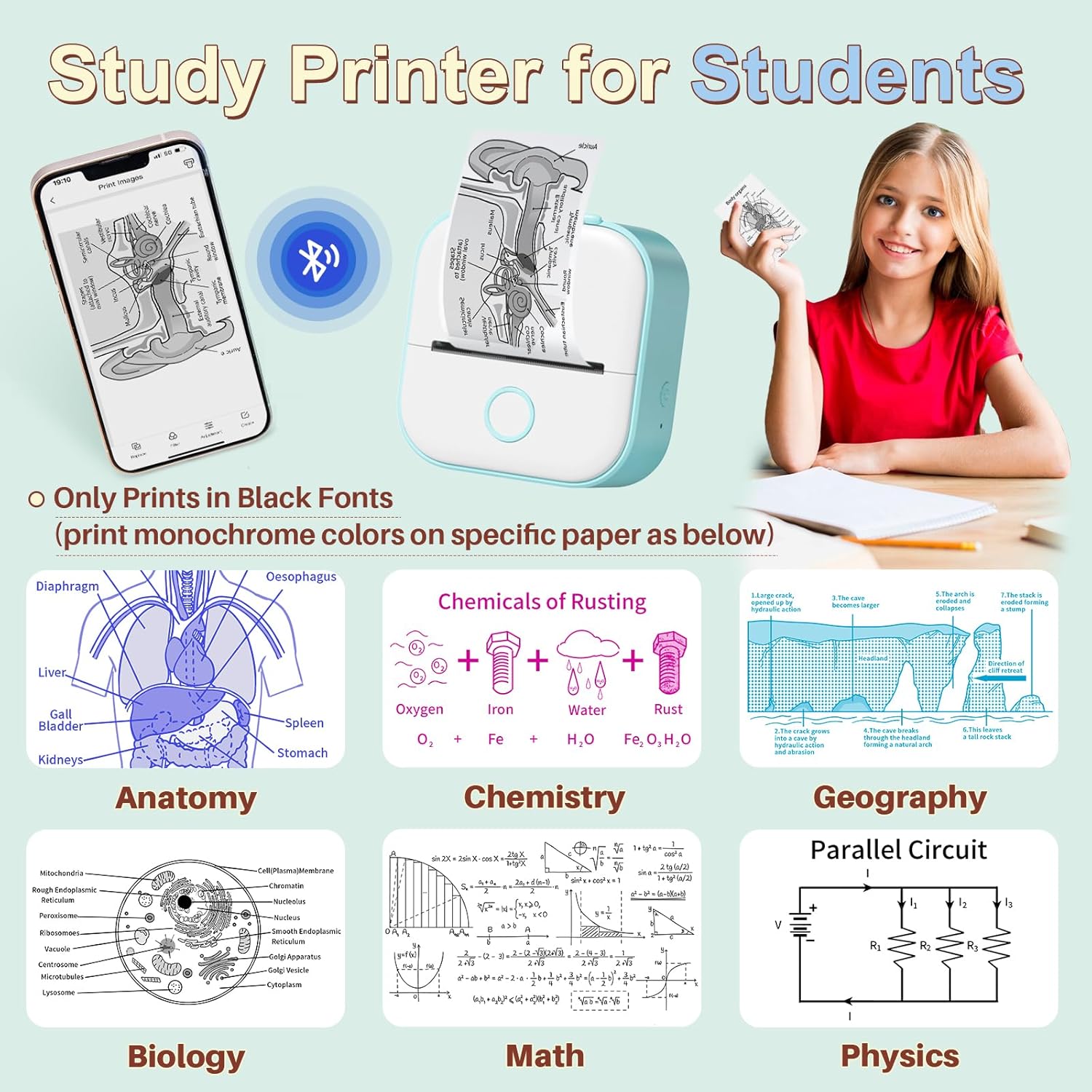 Memoking Print Pods Mini Printer