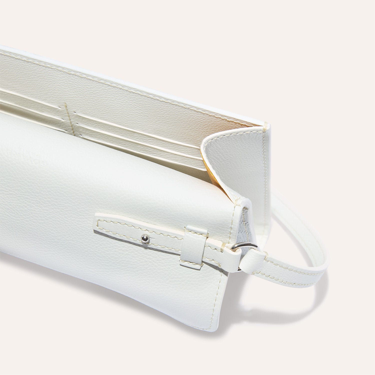 Chypre Wallet-Pouch Stripes and Initials
