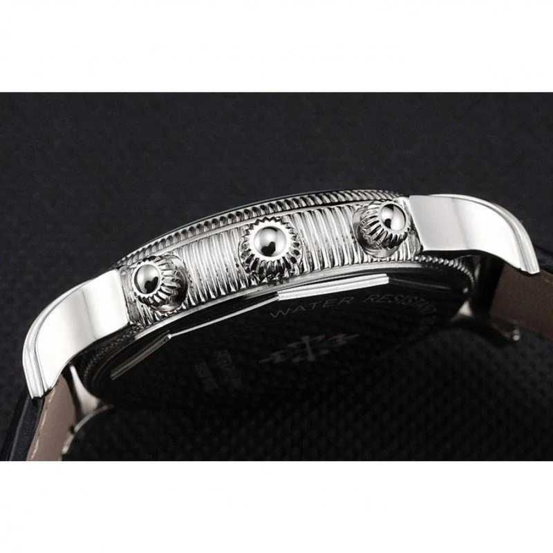 Chronograph White Dial White 40 mm, Stainless Steel