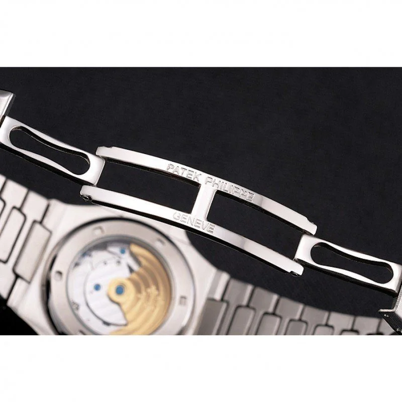 Nautilus 5980/1A-015 Dial Silver 40 mm, Stainless Steel